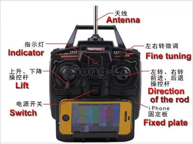 3.5CH 130W pixel передача изображения в реальном времени iphone/android управление с контроллером большой размер RC вертолет