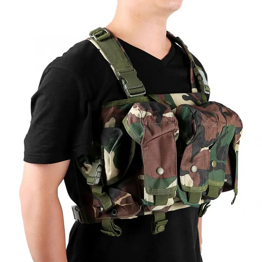 

Outdoor Sports Military Vest Waterproof Waistcoat Lightweight Multi-function