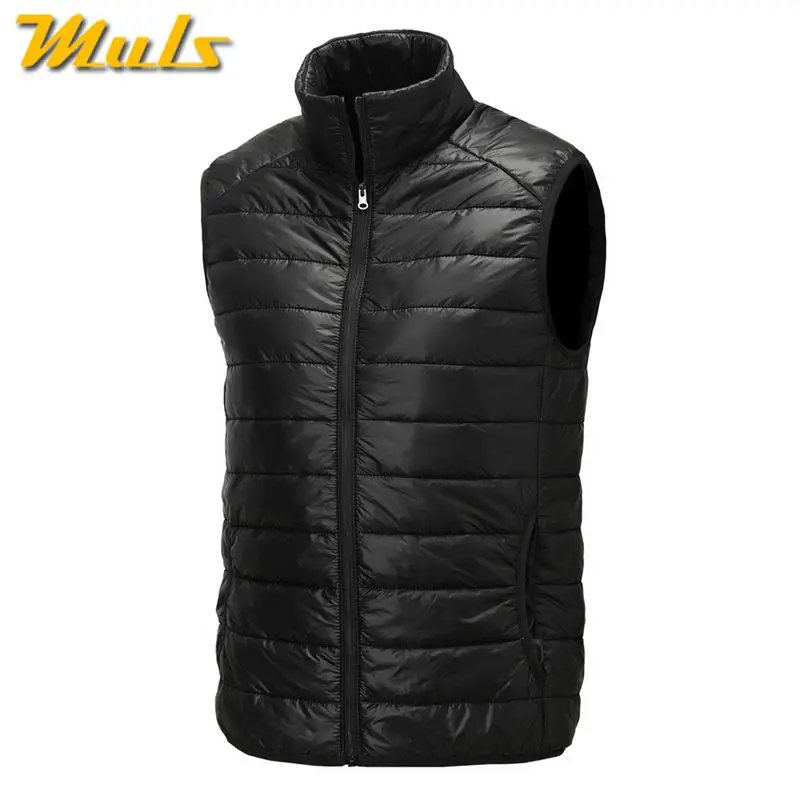 8Colors Muls down jacket vest men High quality winter mens