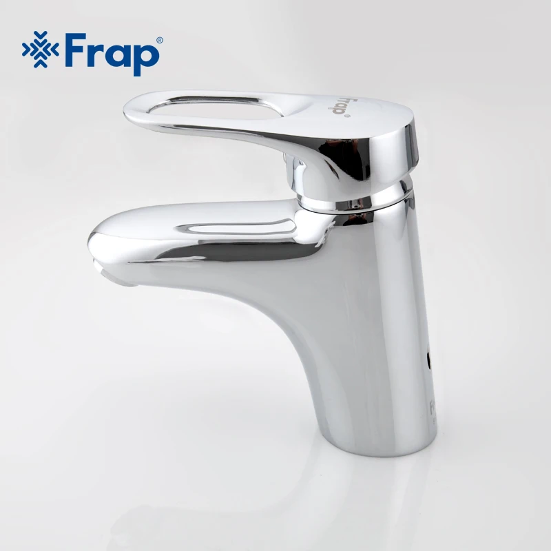 Латунные смесители для раковины Frap F1004 с корпусом кран горячей и холодной воды