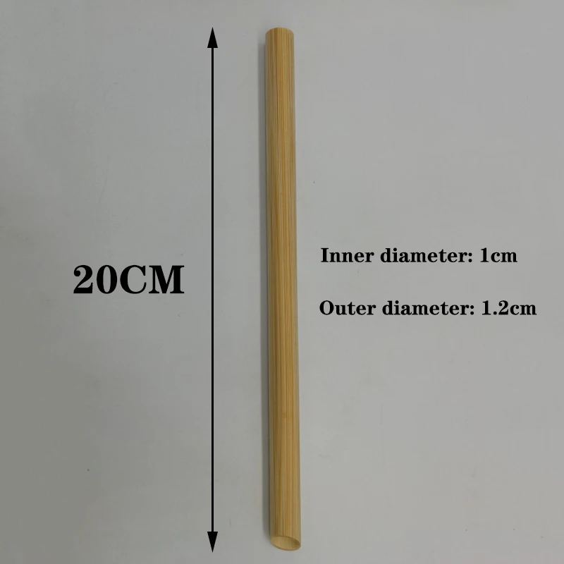 UPORS 50 шт./компл. бамбука соломы 20 см Многоразовые трубочки экологически чистый натуральный органический бамбуковая Питьевая соломинки для бара вечерние Yerba Коврики