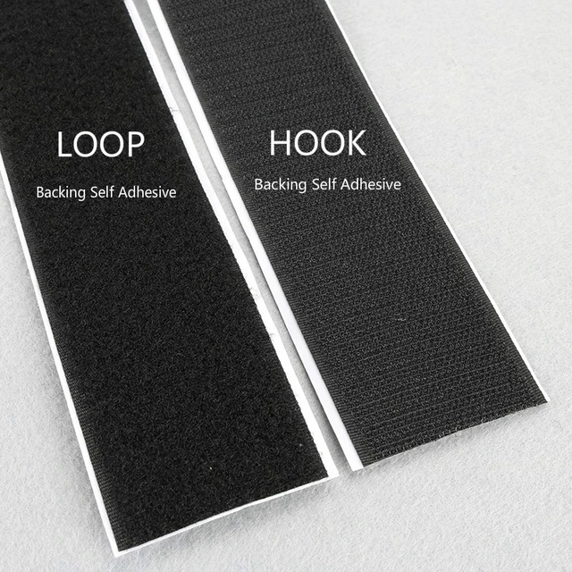 New High Quality 50mm 2 Width 5 Meters*Hook Loop Backing Self