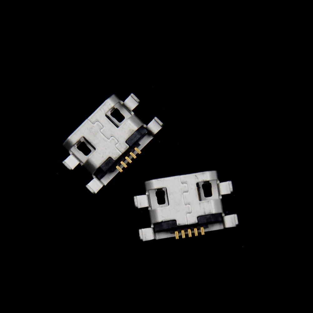 Микро USB разъем 5pin тяжелая пластина B тип гнездовой для мобильного мини фонарь