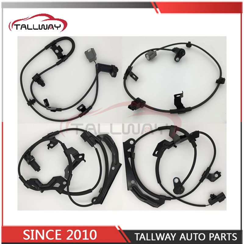 

4 PCS ABS Sensor Front Right & Left Rear Right & Left MN102573 MN102574 MN102577 MN102578 For Mitsubishi Triton L200 Pajero