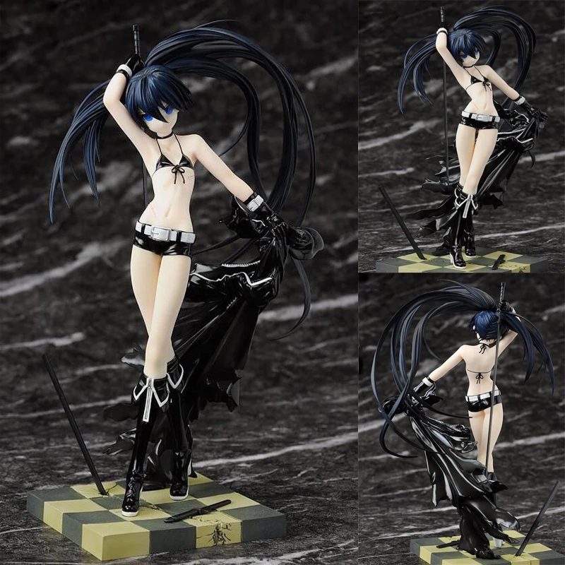 

Black Rock Shooter Anime Action model figure 23cm Black blade Ver. 23cm collection toys figures dolls gift PVC