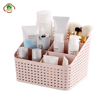 

Msjo Makeup Organizer Box For Cosmetics Desk Office Storage Skin Care Case Lipstick Case Sundries Make Up Jewelry Organizer Box