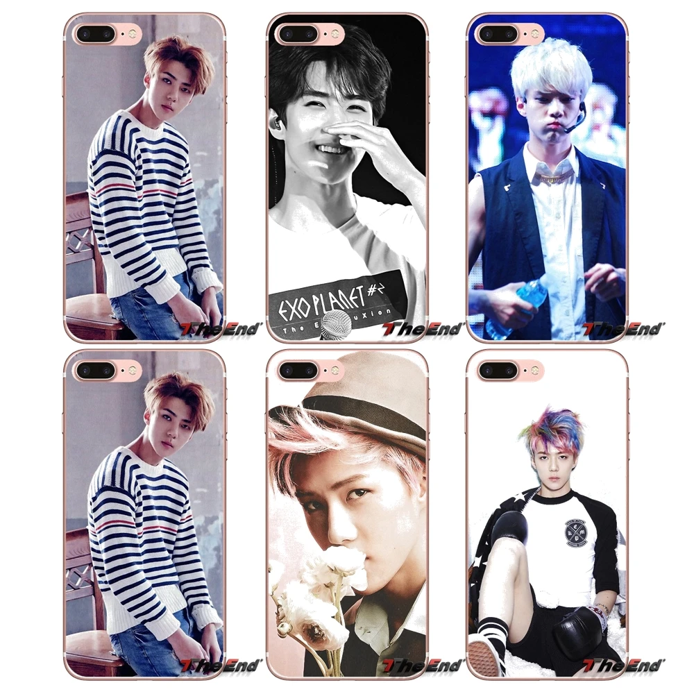 

For iPhone X 4 4S 5 5S 5C SE 6 6S 7 8 Plus Samsung Galaxy J1 J3 J5 J7 A3 A5 2016 2017 Oh SeHun EXO-K EXO Team Korean Star Case