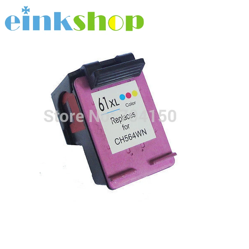 Einkshop 1Pcs For HP 61 XL Tri Color Compatible For HP 61 XL Ink Cartridge For HP CH564WN