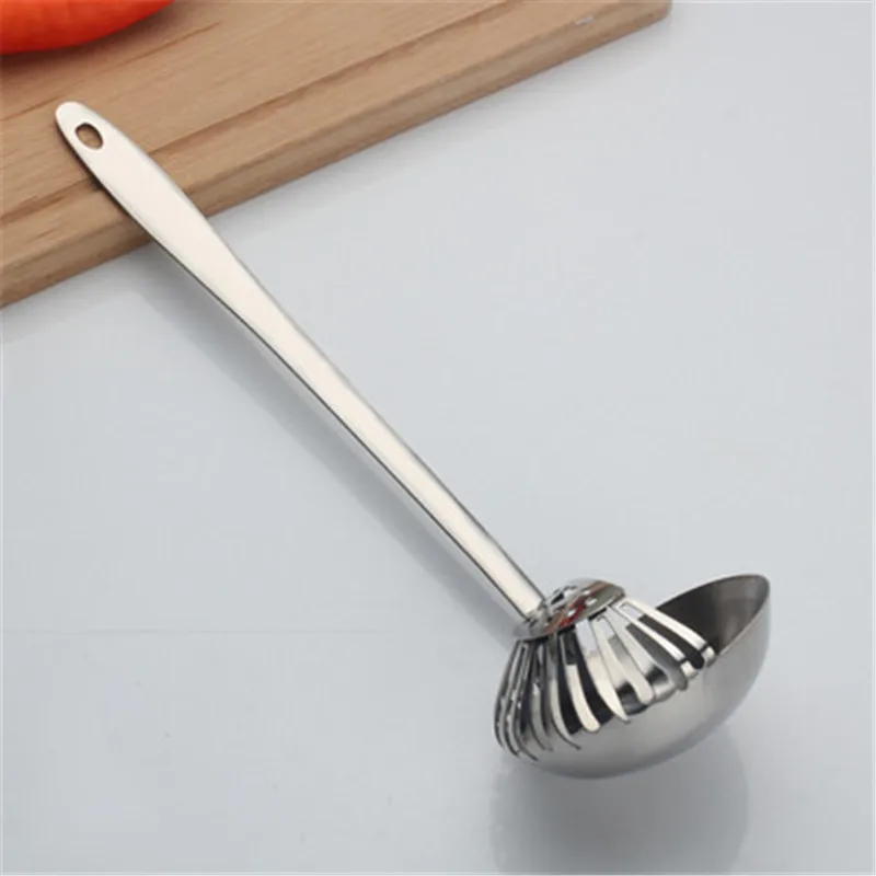 Stainless Steel Soup Spoon Long Handle Kitchen Utensils Creative Metal