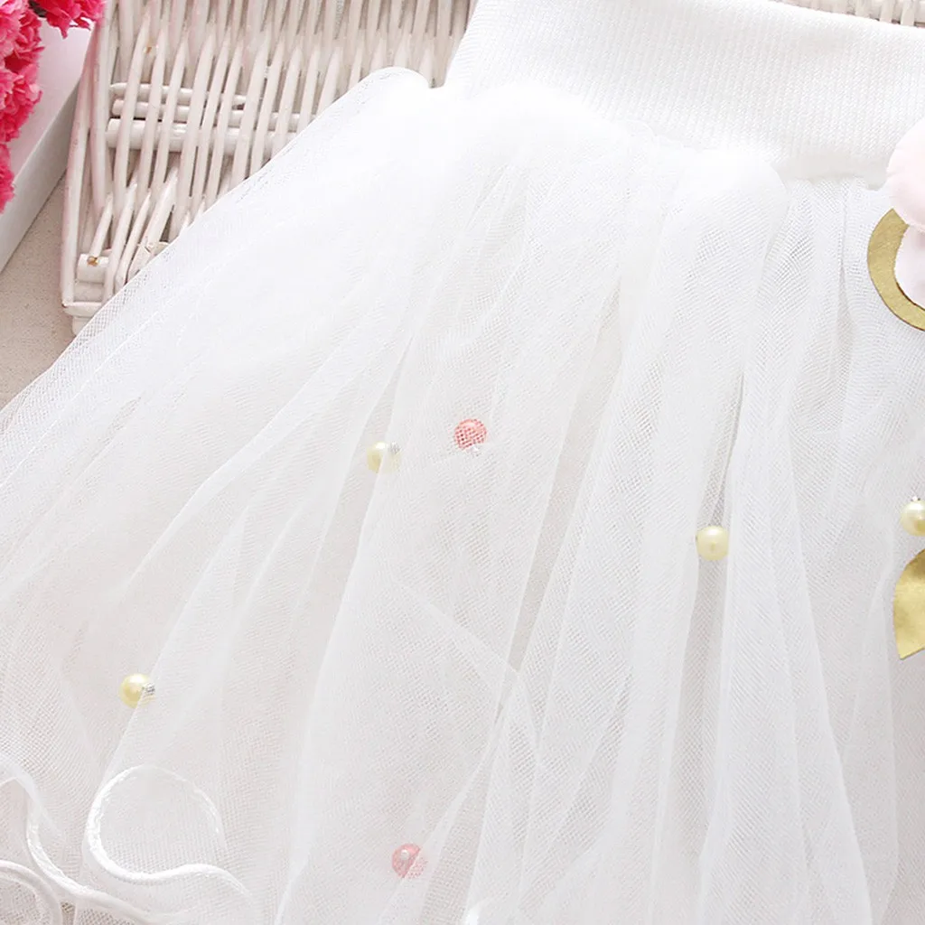 Children Kids Baby Girls Show Dance Party Flower Princess Gauze Tutu Skirt tutu skirt girls skirts Ballet skirt autumn skirt