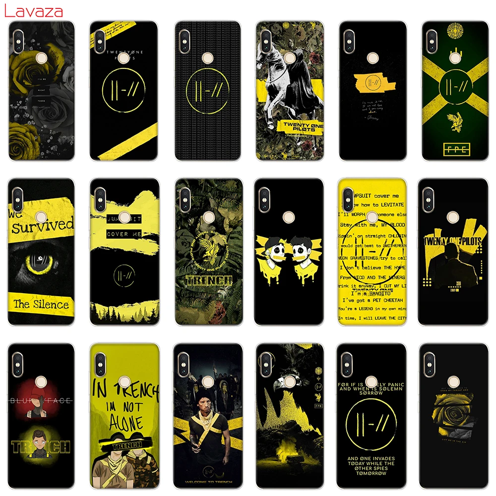 

Lavaza Twenty One Pilots Trench Case for POCOPHONE F1 Cases for Xiaomi A2 Mi8 Lite A1 Redmi Note 4X 5 6 Pro Cover
