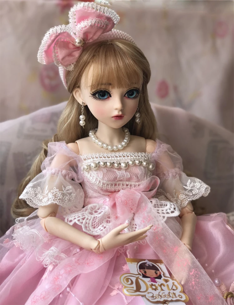 1/3 BJD 60 см куклы игрушки высшего качества китайская Кукла 18 шарниров BJD шарнир Кукла платье Мода девушка подарок игрушки