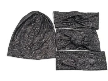 

S17594 2017 fashion good stretch spendex headbands,shimmer headband,hair accessories for women, fashionable hairband