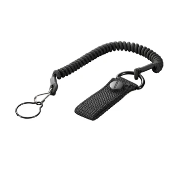 

NITECORE NTL10 NTL20 Tactical Torch Lanyard Punched Stainless Steel Ring Safety Rope For 25.4mm Diameter Light