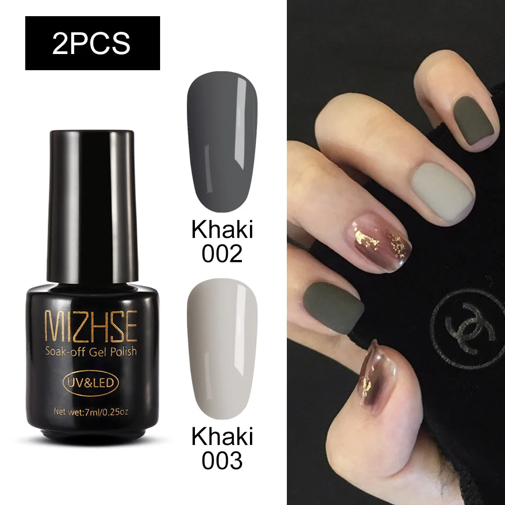 MC-2GELS-11 Набор гель-лака для ногтей MIZHSE, 3 шт., для маникюра, УФ-Гель-лак, светодиодный, профессиональный, все для лака, инструменты для маникюра, набор для салона - Цвет: MC-2GELS-11