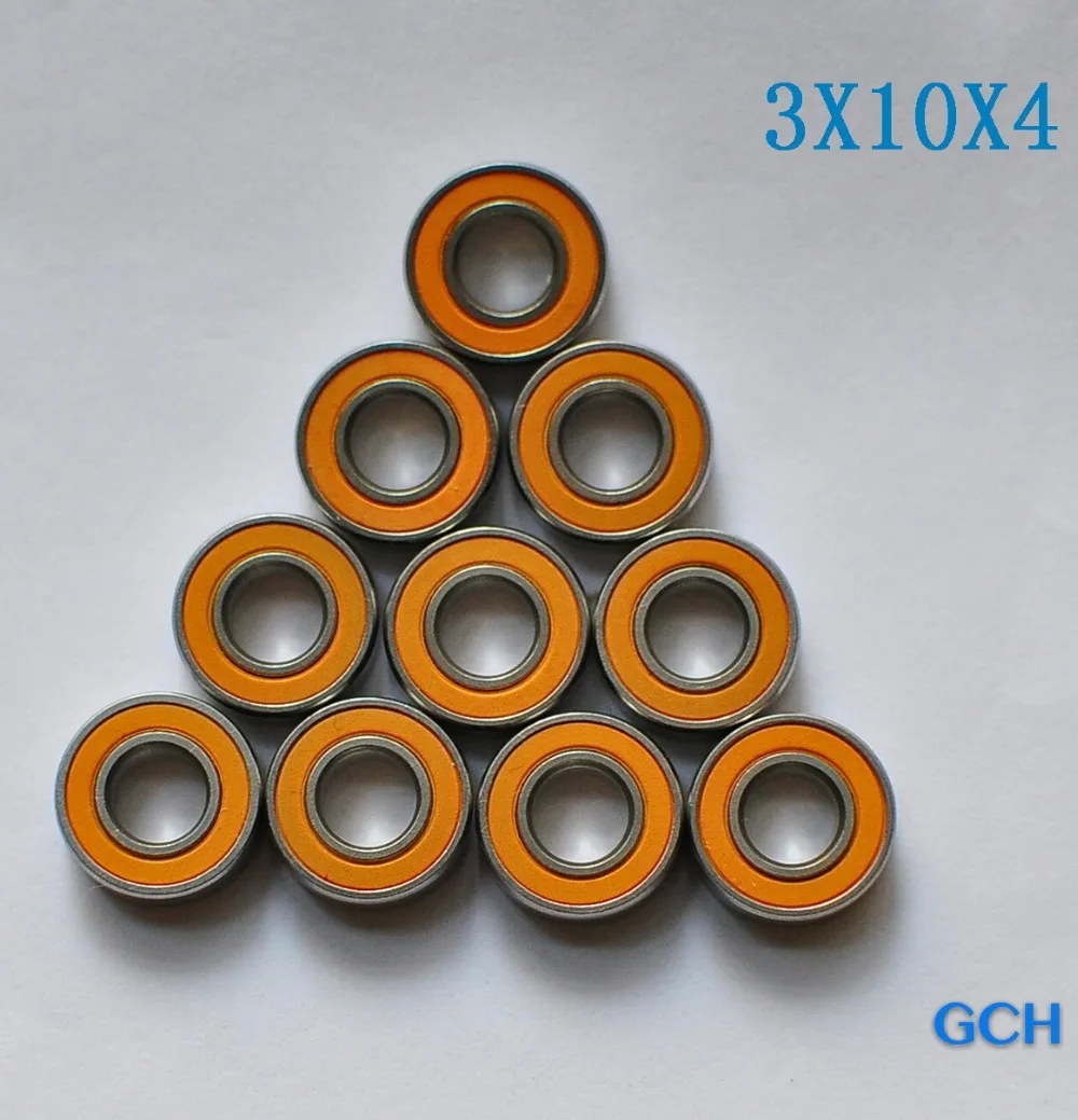 3X10X4 Бесплатная доставка 10 шт. SMR103C 2OS ABEC7 гибридные керамические подшипники