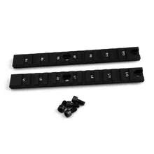Hunting Shooting Tactical 2 long pieces G36 G36C Series Mount Base Ring Picatinny weaver Gun Rail Base