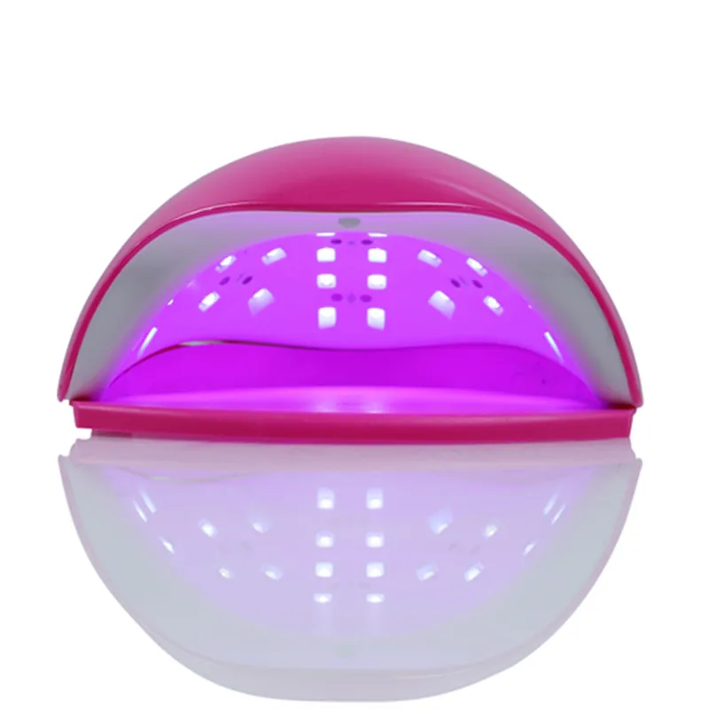 peach red Лампа для сушки ногтей SUN5X Сушилка для ногтей 48 Вт Светодиодный УФ-лампа двойной светильник с автоматическим датчиком лампа для маникюра отверждения ногтей инструменты для красоты - Цвет: peach red