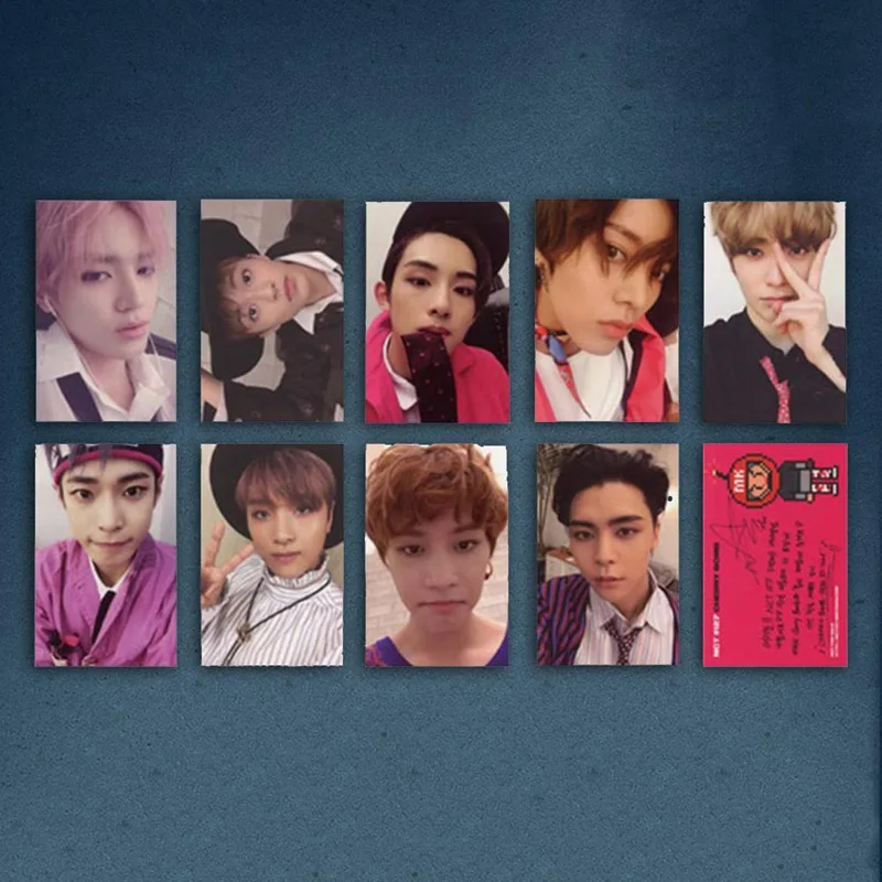 10 шт./компл. Новый KPOP NCT127 мини 3th Вишневый бомба альбом JaeHyun Mark фото карта K POP