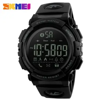 

SKMEI Sport Smart Watch Men Fashion Outdoor 5Bar Waterproof Men Watch Bluetooth Digital wristwatches Relogio Masculino 1303