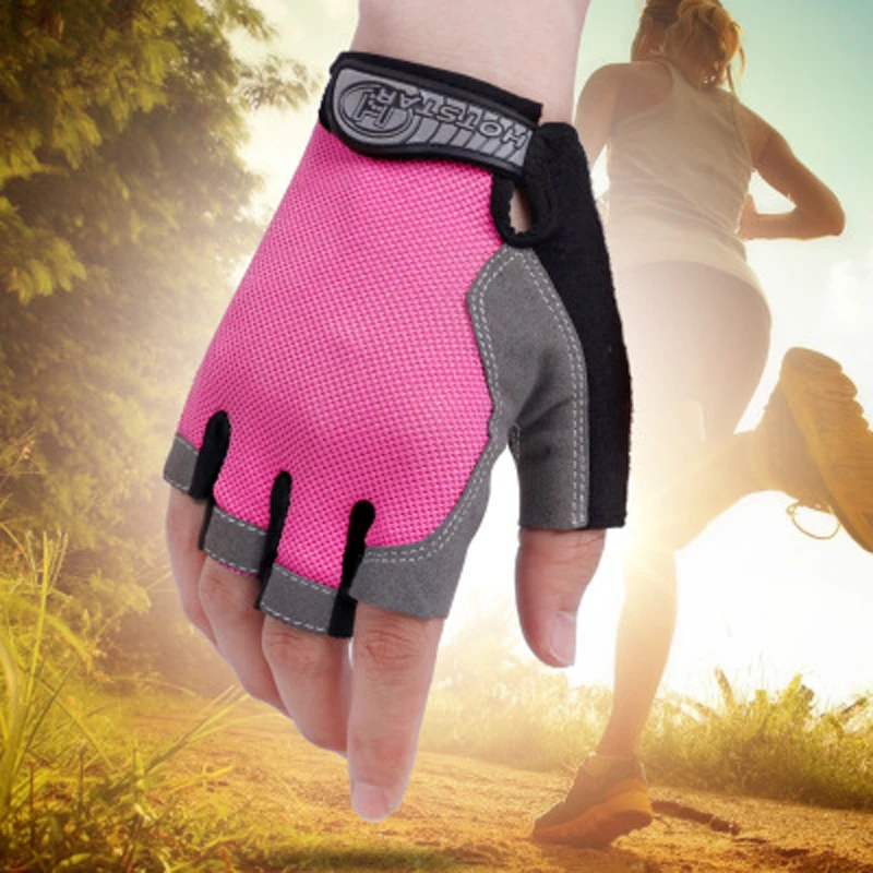 

Cycling Gloves Anti-slip Bicycle Riding Men Women Half Finger Gloves Breathable Sports Bike Gloves GEL MTB Bike Bicycle Glove