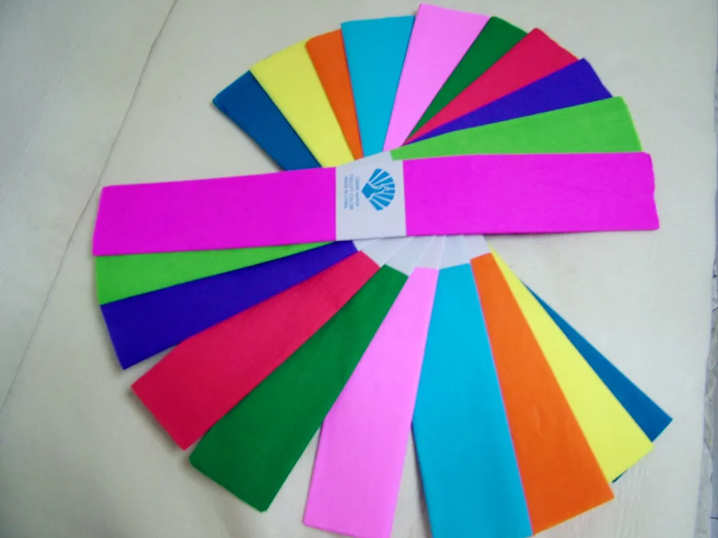 50x98cm DIY Flower Making Crepe Papers Wrapping Flowers Packing