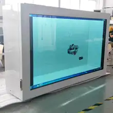 32 43 55 дюймов Windows или Android OS Реклама Прозрачный ЖК сенсорный экран монитор киоск вывеска