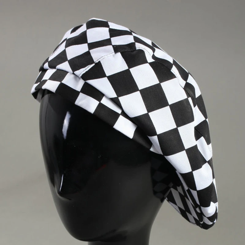 Chef Hat Restaurant Chef Kitchen Workwear Hats Chili Forks Prints Hotel Waiter Hats Cooking BBQ Berets