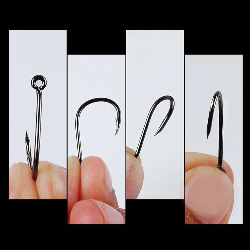 ISE Fishing Hook ISEAMA With Eye 50358 1/0-10# 10pcs/lot High Carbon Carp Catfish Anzol Peche Japan Tackle Fishing hook owner