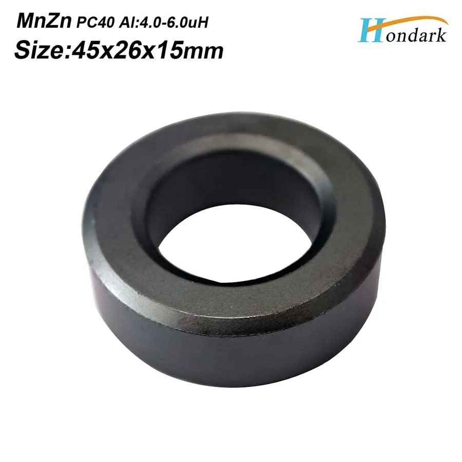 

45X26X15mm transformer ferrite core1.8''X1''X0.6''cable wires EMI filter ferrite inductor ferrite ringRF choke ferrite,5pcs/lot
