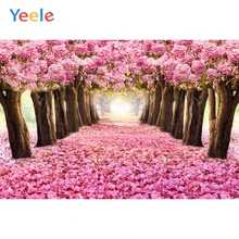 Yeele Wedding Photography Backdrop Dreamy Pink Flower Background Photocall Vinyl Custom Outdoor Scene For Photo Studio Yeele Wedding Photography Backdrop Dreamy Pink Flower Background Photocall Vinyl Custom Outdoor Scene For Photo Studio