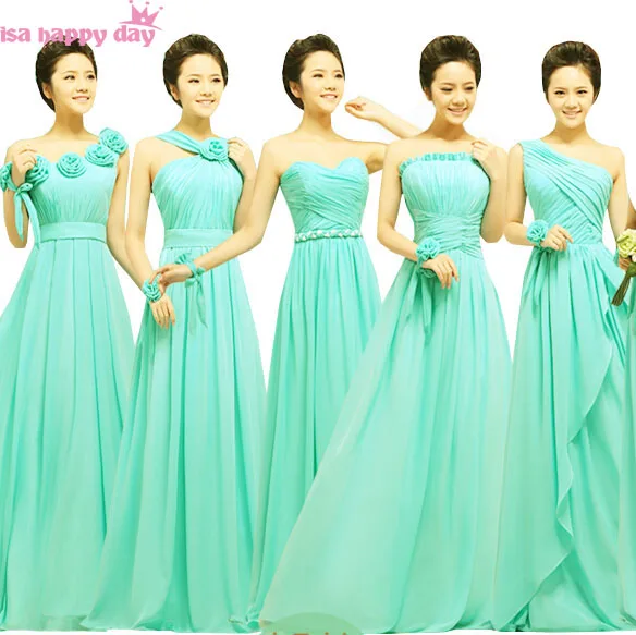 Turquoise Wedding Bridesmaid Dress