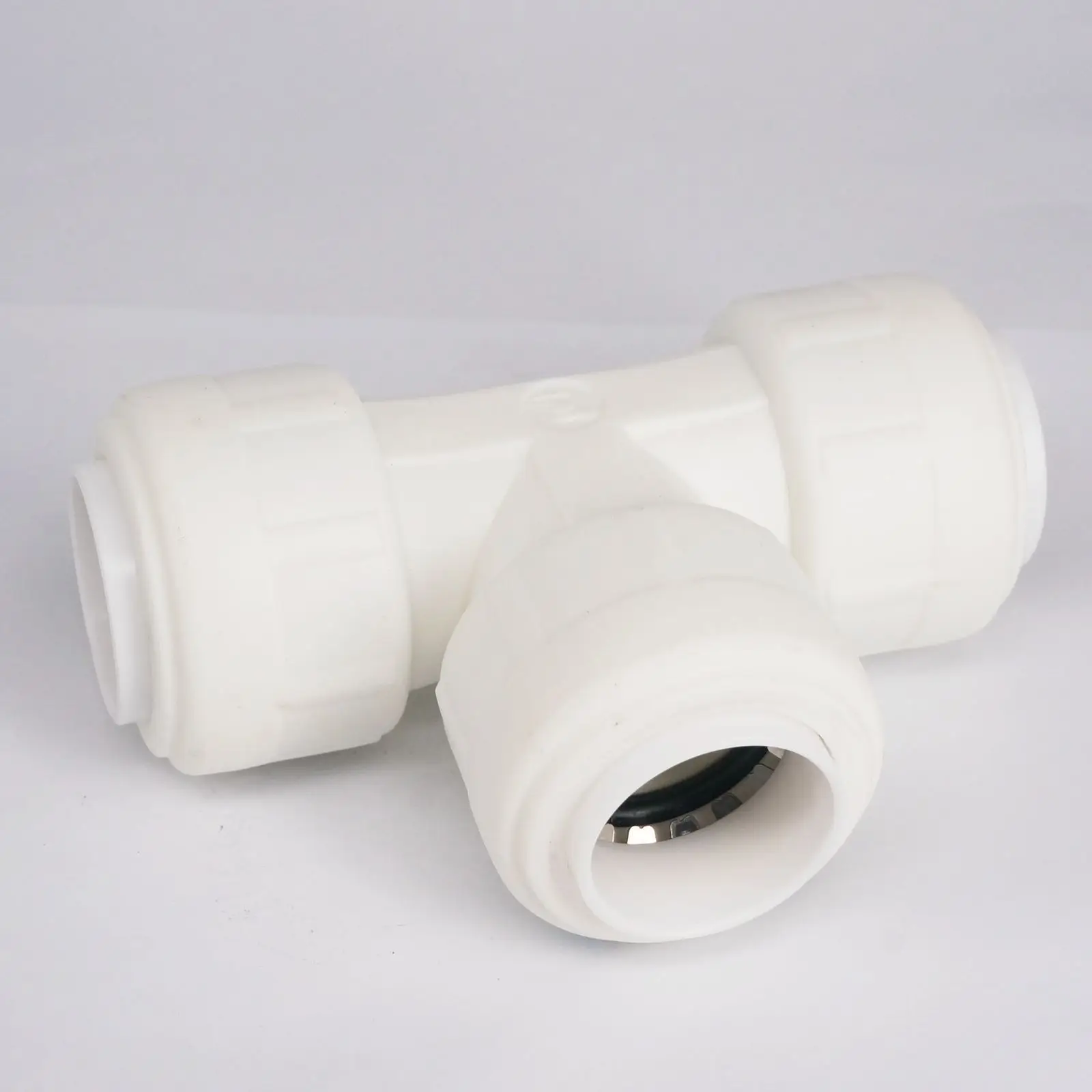

POM Pipe Fitting Quick Connect Push Fit Push in to Connect Tee Coupler Equal fit 32mm OD Tube