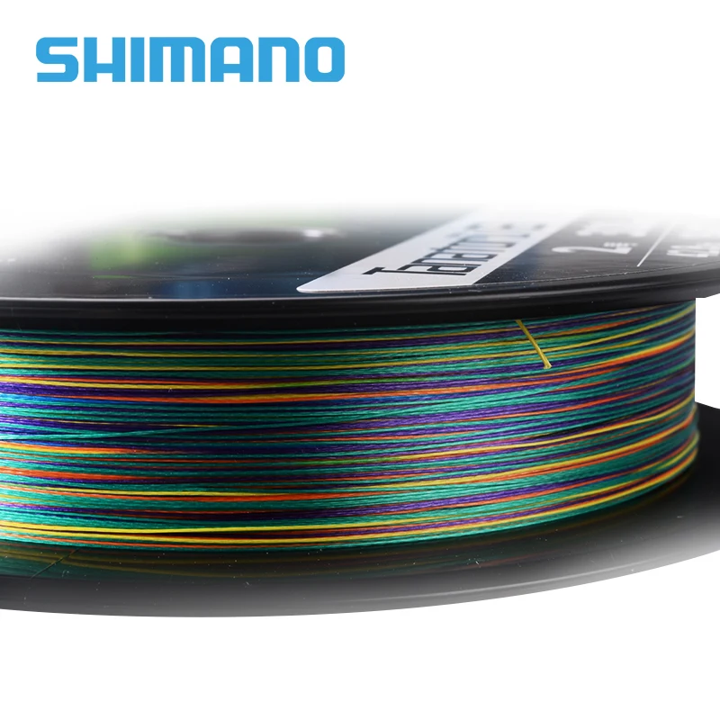 100% оригинальная плетеная рыболовная леска SHIMANO TANATORU X8 PE 300 м многоцветная 2 0 #/3 #/4 #