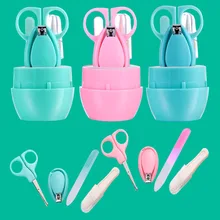 2016 Hot Sale Baby Nail Clipper Infant Finger Trimmer Scissors Daily Care Multi-functional And Convenient 3 Colors Optional Set