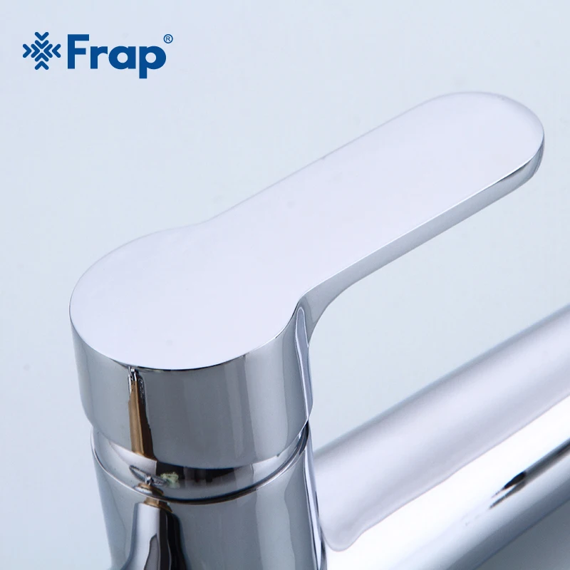  Frap New Kitchen Faucets Single Handle Pull Out Kitchen Tap Single Hole Handle Swivel Sink Mixer Ta - 32902899556