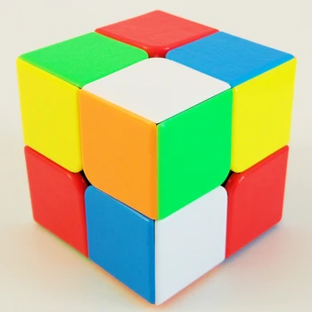 

Shengshou GEM Mini Magic Cube 2X2x2 Stickerless Pocket Cube Professional Speed Cube Puzzle Toys for Kids Children Challenge