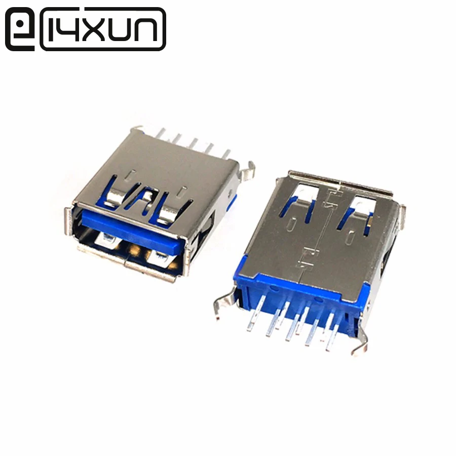 Gimax 5pcs USB 3.0 Type A Female Plug jack USB-A 90 Degrees Gold Plated Pins AF Socket Connector Terminal Gimax 5pcs USB 3.0 Type A Female Plug jack USB-A 90 Degrees Gold Plated Pins AF Socket Connector Terminal
