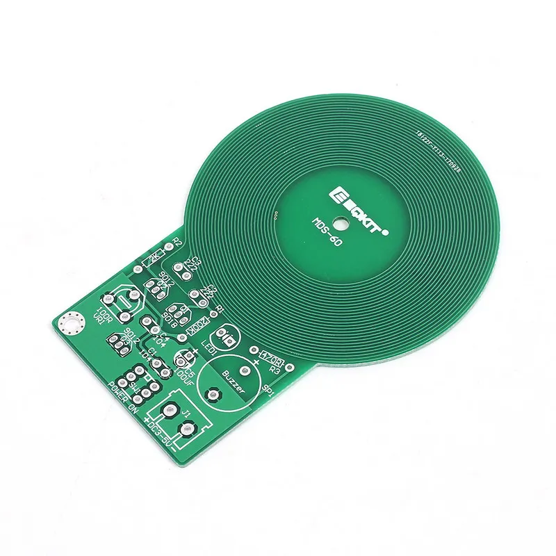 IS DIY Kit Metal Detector Kit Electronic Kit DC 3V-5V 60mm Non-contact Sensor Board Module DIY Electronic Part Metal Detector