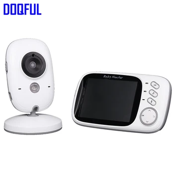 

3.2 inch Baby Monitor 2.4Ghz Wireless Cameera 2 Way Audio Talk Night Vision Security Temperature Lullabies Surveillance System