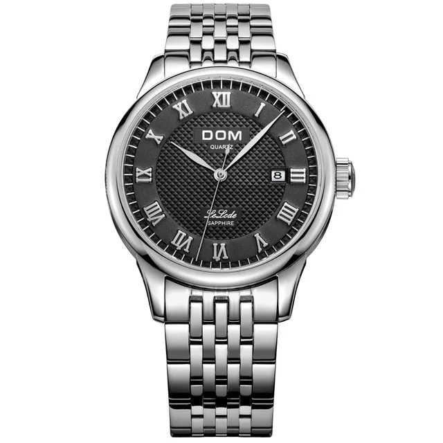 

Mens Quartz watches top brand luxury waterproof quartz Business leather watch reloj hombre marca de lujo Men watch male Relog