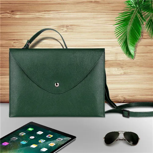 GOLP Универсальная мягкая из искусственной кожи чехол для iPad 10,2 10,5 планшет сумка для iPad Air, версия 1, 2, 3, ремешок - Цвет: Green