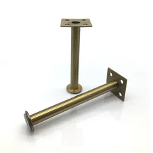 Металлические ножки Золотой Железный прямые волосы мебель Поддержка 13/16/21 см нержавеющая сталь кухонный кабинет ножка для стола мебельная фурнитура 1/2/4/6/8 шт