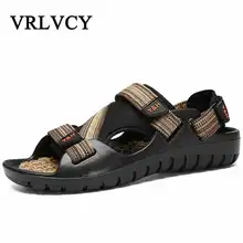 Для Мужчин's сандалии, удобная обувь Для Мужчин's Летняя обувь на открытом воздухе Повседневные босоножки простая модная экстравагантная Для Мужчин's сандалии
