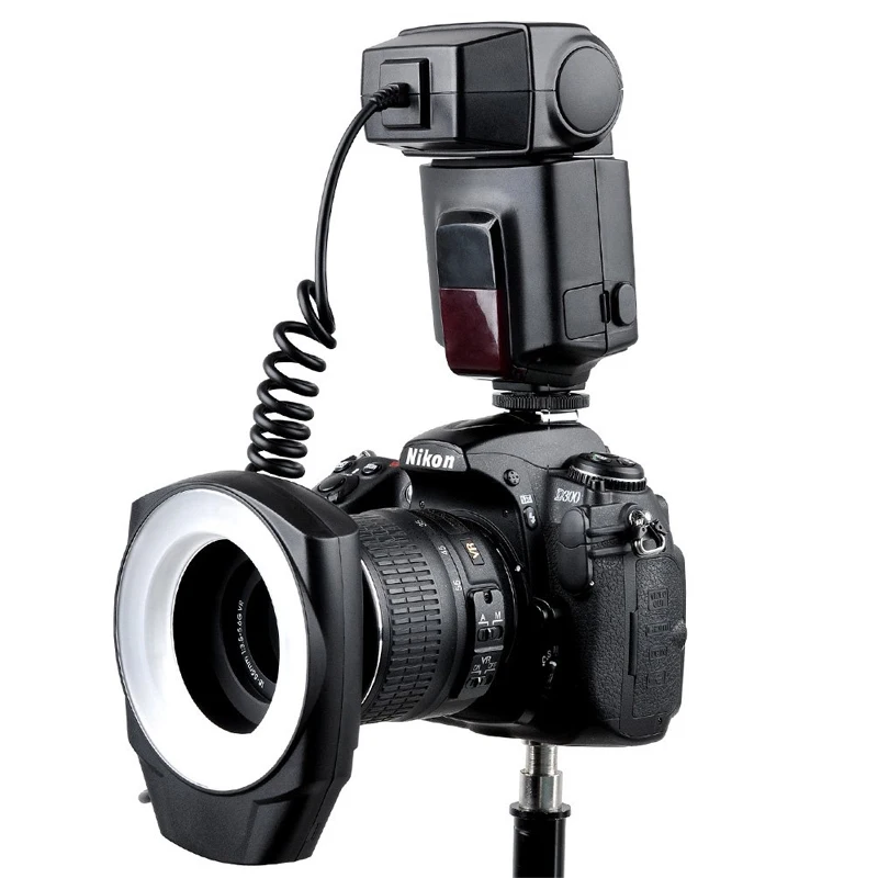 documental Oeste Honestidad Godox Ml-150 Macro Ring Flash Light Speedlite With 6 Lens Adapter Rings For  Canon Nikon Pentax Olympus Dslr Cameras - Macro & Ring Lights - AliExpress