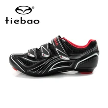 Tiebao Professional Men Road Bike Shoes Self-Locking Breathable Cycling Shoes Bicycle Sport Shoes zapatillas ciclismo