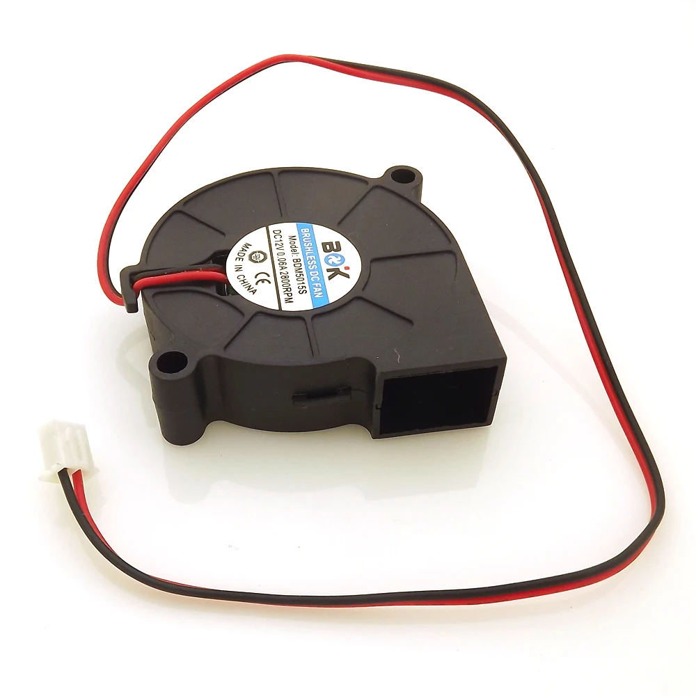 Ultra Silencioso Umidificador Ventilador de Refrigeração Turbo Bdm5015s Dc12v 0.06a 50*50*15 mm Ventiladores e resfriadores - Imagem 2