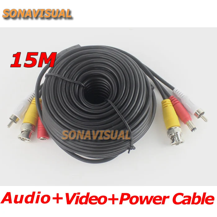 Top Video Power Audio Cable for Surveillance system CCTV Camera