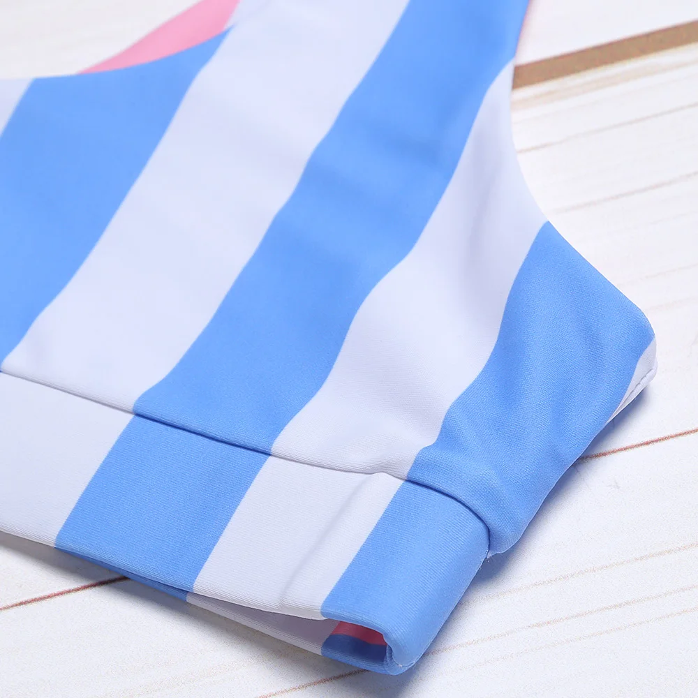 Belleziva Double-Sided Wearable Bikini Set Stripe Female Beach Suit Push Up Swimwear Biquinis Maillot De Bain Femme Bikini 2020 Belleziva Double-Sided Wearable Bikini Set Stripe Female Beach Suit Push Up Swimwear Biquinis Maillot De Bain Femme Bikini 2020