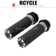 Аксессуары для мотоциклов " Электрический Burst руль ручные ручки Черный для Harley Touring Dyna Softail на заказ для Honda для Yamaha